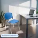 Стул БМФ Easy Chair Rio(ИЗО) хром, пластик синий