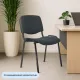 Стул БМФ Easy Chair Rio(ИЗО) чёрный, ткань серая С73