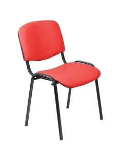 Стул БМФ Easy Chair Rio(ИЗО) черн, к/з красный Z29