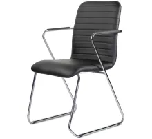 Стул БМФ Easy Chair Честер каркас хром кз черный