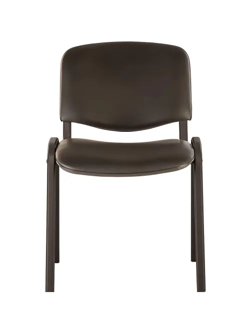 Стул UA_EChair Rio(ИЗО/ISO) черн, к/з черный V-4