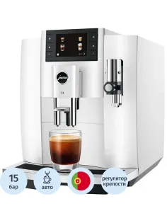 Кофемашина JURA E8 PIANO WHITE (EC) 15585