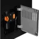 Кофемашина автоматическая BigTech KСМ304, 1,2 л, зерна 250г, черная