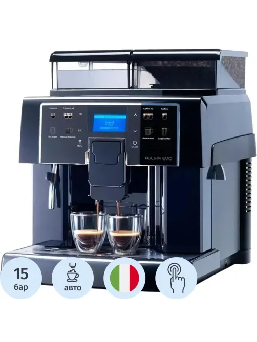 Кофемашина SAECO AULIKA EVO FOCUS SCH BLK