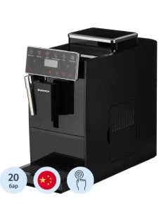 Кофемашина автоматическая BigTech KСМ304, 1,2 л, зерна 250г, черная