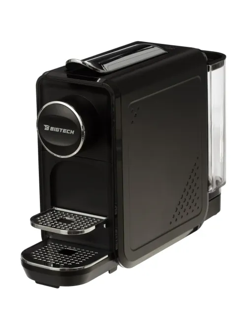 Кофемашина капсульная BigTech EСM303B, 0,7литра, 1400 Вт, черная