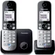 Радиотелефон Dect Panasonic KX-TG6812RU чер(KX-TG6812RUB)