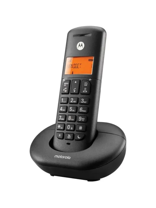 Радиотелефон Motorola DECT E203 (цвет Черный) (кмпл 3 трубки)