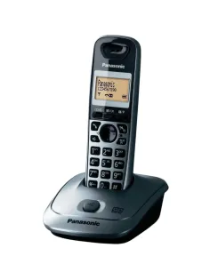 Радиотелефон Dect Panasonic KX-TG2521RUT темно-сер метал (KX-TG2521RUT)