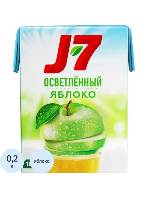 Сок J7 Яблоко, 0,2л