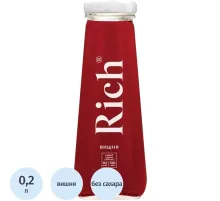 Нектар Rich Вишня, стекло 0,2л