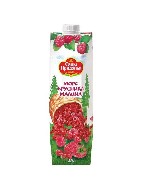 Морс Сады Придонья Брусника-малина, 1л