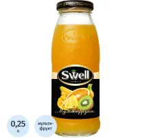 Нектар Swell Мультифрукт, стекло 0,25л