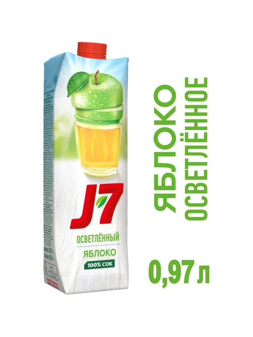 Сок J7 Зеленое яблоко, 0,97л