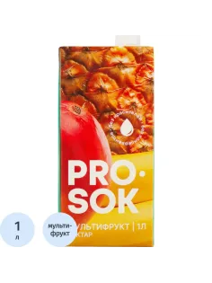 Нектар PRO SOK Мультифрукт, 1л