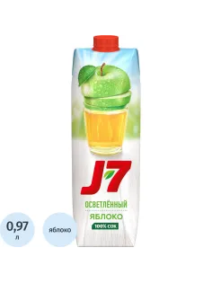 Сок J7 Зеленое яблоко, 0,97л