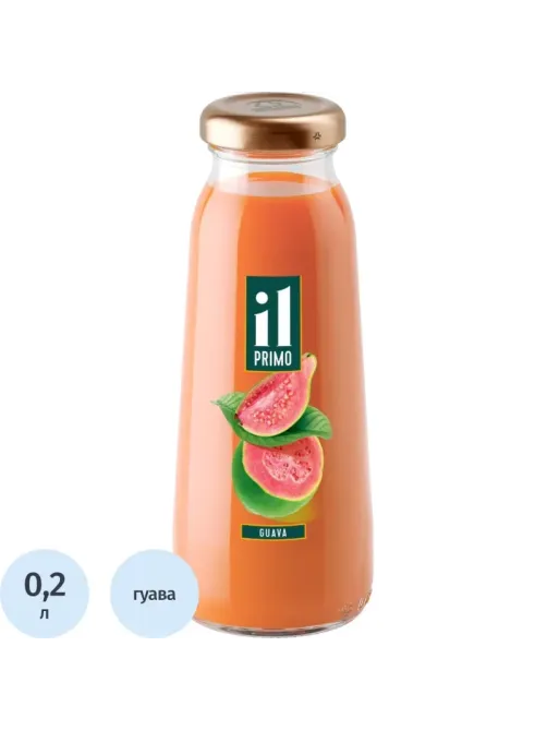 Нектар IL Primo Гуава, стекло 0,2л
