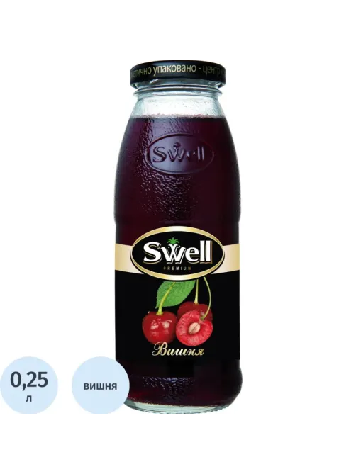 Нектар Swell Вишня, стекло 0,25л