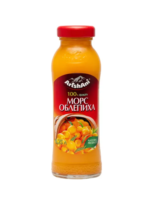 Морс Аршани Облепиховый, стекло 0,25л
