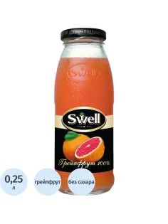 Сок Swell Грейпфрут, стекло 0,25л