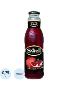 Сок Swell Гранат, стекло 0,75л