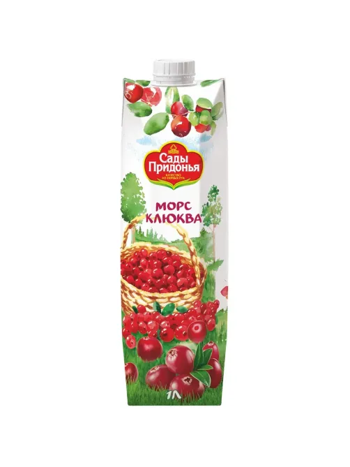 Морс Сады Придонья Клюква, 1л