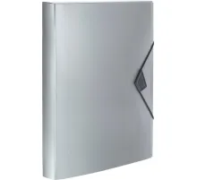 Папка на резинках Attache Metallics А4 800мкм, 40мм, серый