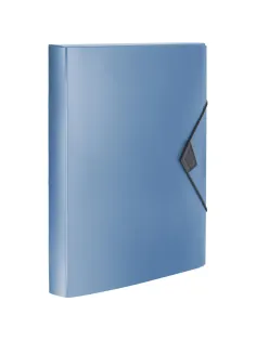 Папка на резинках Attache Metallics А4 800мкм, 40мм, синий