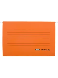 Папка подвесная Attache Foolscap, картон оранжевый, до 200л., 5шт/уп