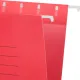 Папка подвесная Attache, А4, картон, красный, до 200л., 5шт/уп