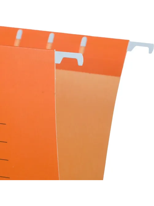 Папка подвесная Attache Foolscap, картон оранжевый, до 200л., 5шт/уп