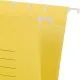 Папка подвесная Attache Foolscap, картон желтый, до 200л., 5шт/уп