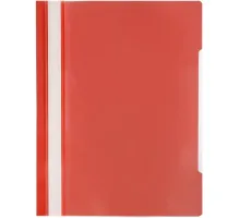 Скоросшиватель пластиковый Attache, А4, Элементари, красный 10шт/уп