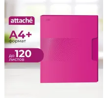 Скоросшиватель пластиковый с пруж.мех. Attache Digital,розовый
