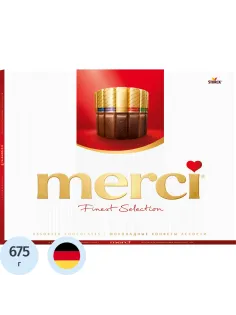 Конфеты шоколадные Merci, 675г