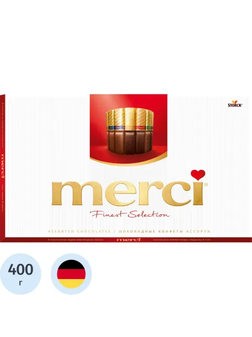 Конфеты Merci Ассорти 400г