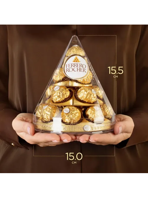 Конфеты Ferrero Rocher Конус (нг), 212,5г