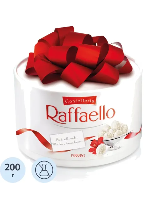 Конфеты Raffaello 200г, торт