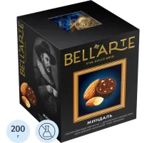 Конфеты Bell'Arte глазиров глазурью с корпус типа пралине  с миндалем 200г