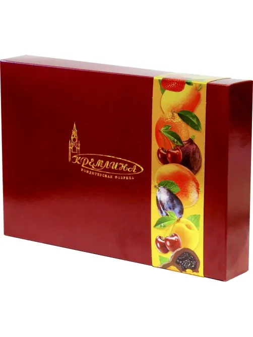 Конфеты Кремлина фрукты в шоколаде, 500г