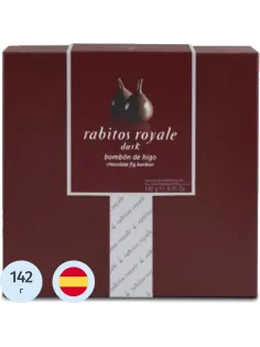 Конфеты RABITOS ROYALE инжир в темном шоколаде с трюфельным кремом  №8,142г