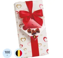 Конфеты Delafaille Пралине Сердца, 100г