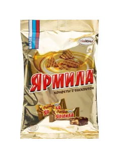 Конфеты шоколадные Акконд Ярмила с бисквитом, 500г
