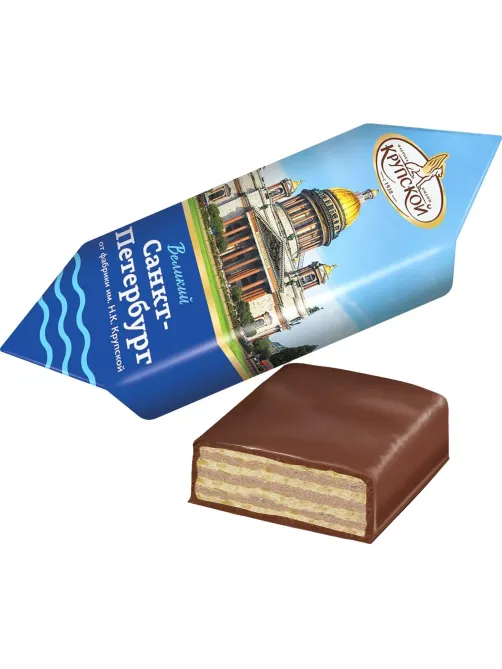 Конфеты Великий Санкт-Петербург пак 1000г