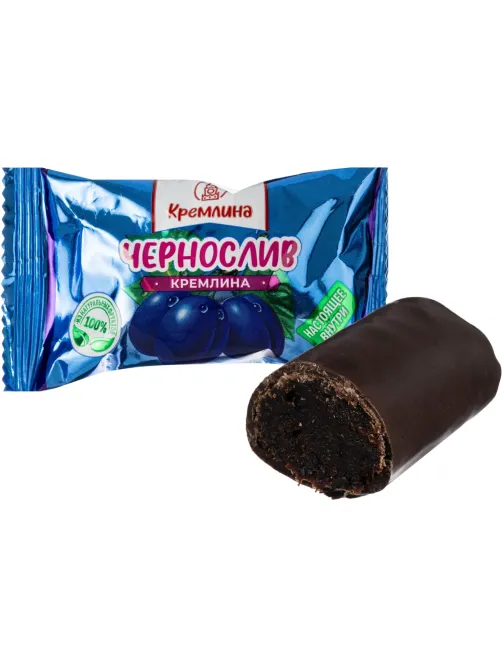Конфеты шоколадные Кремлина Чернослив, 190 гр