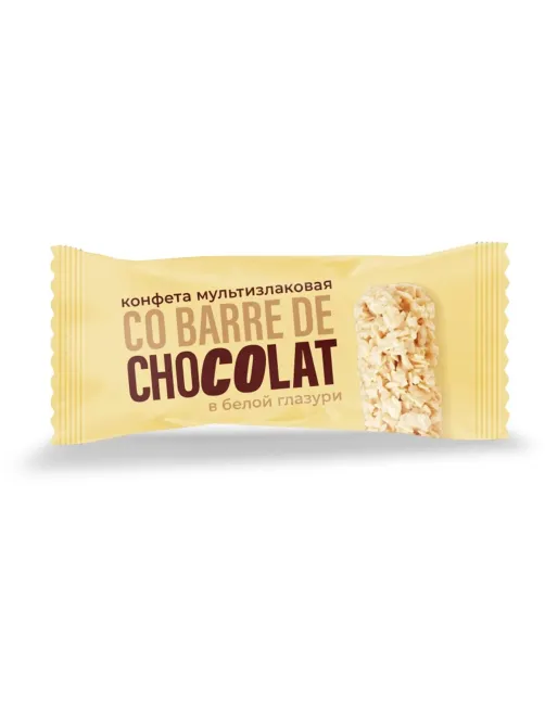 Конфеты Co barre de Chocolat мультизлаковые Микс злаков в глазури ТВ, 900г