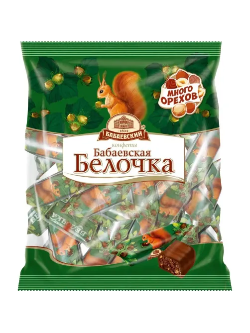 Конфеты шоколадные Белочка Бабаевский, 200г