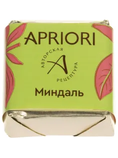 Конфеты шоколадные Apriori с миндал крем и дробл абрикос косточк, 1,9кг/уп