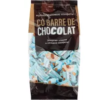 Конфеты Co barre de Chocolat мультиз. с цельн. минд. и с бел. кон. гл., 1кг