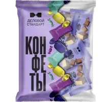 Конфеты глазированные Деловой Стандарт суфле со вкусом шоколад, 500г